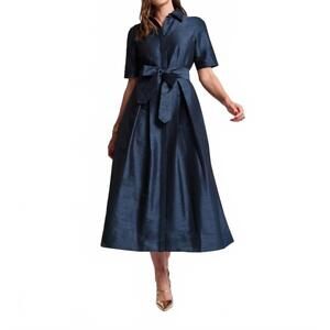 NEW FRANCES VALENTINE bella dress in navy